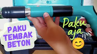 Review Test Paku Tembak Beton Ramset Nail Gun [upl. by Wandy]