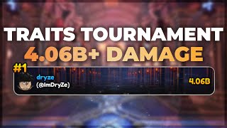 TRAITS 406B DAMAGE TOURNAMENT 5 FINAL STRAT  Anime Vanguards [upl. by Hareehat]