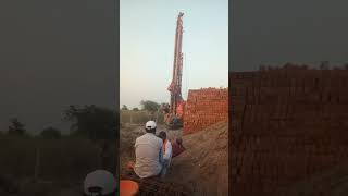 Borewell truck on farm  borewell ki gadi khet me pani nikalne ko 😱 borewell waterpumping shorts [upl. by Ainomar]