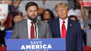 Donald Trump picks JD Vance as his candidate for vice president [upl. by Kalbli]