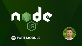 Nodejs Tutorial  19  Path Module [upl. by Pressey]