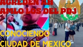 AGREDEN AH AMLO ASI PASEAMOS EN CIUDAD DE MEXICO [upl. by Nylinnej]