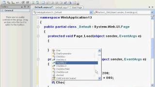 ASPNET Tutorial Checkbox example [upl. by Esilahc]