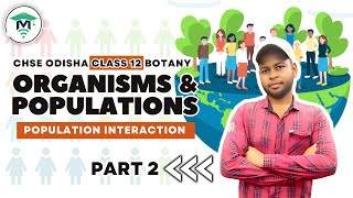 Ecology and Environment class 12 in Odia  Unit 10 Chapter 11 Population Interaction  Part 2 [upl. by Vern]