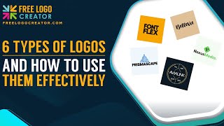 6 Types of Logos for Brand Designing [upl. by Anagnos911]