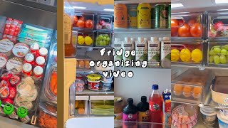 ✨Satisfying fridge organizing and restocking videos 🧊🍨 ASMR satisfying 🎙️ tiktok compilations [upl. by Zoba]