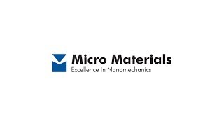 Micro Materials offer more than just a nanoindenter  Nanomechanics  Nanohardness  Microhardness [upl. by Eerac622]