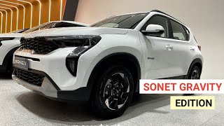 KIA SONET GRAVITY EDITION 2024  कम खर्चे में पूरी मोज़ 🔥All Detailed Review  Price  Mileage [upl. by Nhtanhoj]