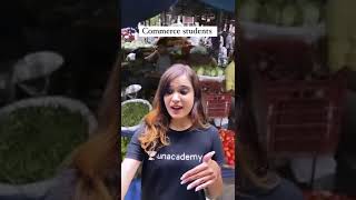 Science Vs Commerce Vs Humanities Students  Buying from vendors ft Shipra Mam  Unacademy Shorts [upl. by Fredek346]