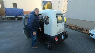 Elektroauto ElektroBest 45 Kmh für 5K Rundumvideo und Probefahrt [upl. by Koeninger]