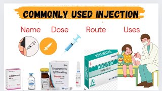 Injection  Bodyache  Injection nausea and vomiting  injection Stomach and gass  Pain killer [upl. by Niwdog]