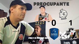 REACT RUSSO VASCAÍNO  VASCO 1 X 0 AUDAX  PREOCUPANTE ESSE ELENCO PARA 2024 [upl. by Roehm]