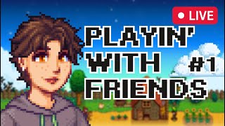 🔴 Stardew Valley Multiplayer with friends  Stardew Valley Coop Live Stream PC [upl. by Gracye695]