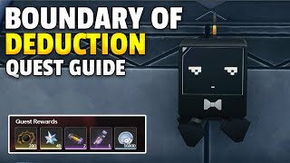 Boundary of Deduction Full Quest Guide  Wuthering Waves [upl. by Slaby105]