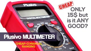 Plusivo CHEAPO Multimeter Review amp Teardown [upl. by Ybloc280]