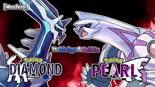 Pokémon Diamond amp Pearl Remake  Dialga and Palkia Battle Theme Remix Mashup [upl. by Miculek]