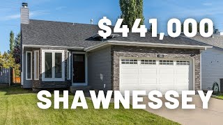 Tour a HUGE 441000 Home in Shawnessey Calgary [upl. by Feerahs433]