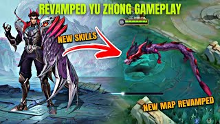 NEW UPDATE REVAMPED YU ZHONG GAMEPLAY  NEW SANCTUM ISLAND MAP REVAMP MLBB 2024 [upl. by Norym]