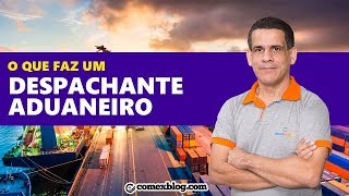 O que faz um despachante aduaneiro  comexblogcom [upl. by Huoh904]