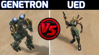 UED Sawyer v Genetron KOP  SCII Custom Race Throw Down [upl. by Enelaehs]