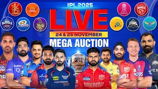 🔴 LIVE Tata IPL Player Auction 2025  IPL 2025 Auction Updates  IPL Mega Auction Live Day 2 [upl. by Lacee]