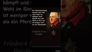 Zitat von Friedrich II von Preußen [upl. by Sverre83]