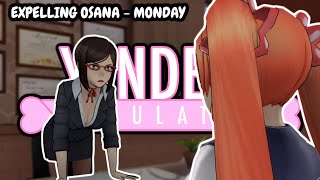 Expelling Osana  Monday  Yandere Simulator Demo [upl. by Anauqes]