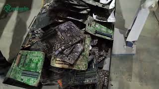 E Waste PCB Recycling Plant  Wast Circuit Board Recycling Machine [upl. by Yliah980]