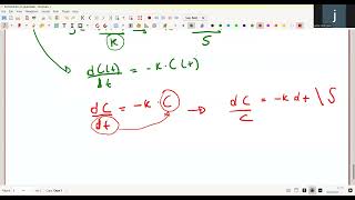 Ecuaciones diferenciales Eliminación de drogas [upl. by Yerffej]