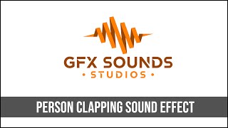 Person Clapping Sound Effect [upl. by Marcy]