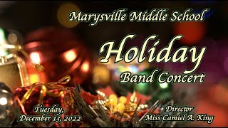 Marysville Middle Schools Annual Holiday Concert [upl. by Reiss]