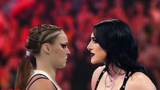 WWE Full Match  Rhea Ripley Vs Ronda Rousey  Monday Night RAW Full Match [upl. by Okihcas392]