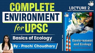 Environment and Ecology Series  Lecture 2 Basics of Ecology  UPSC CSE GS 3 Preparation  StudyIQ [upl. by Philomena]