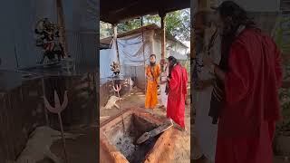 aghori baba sadhu baba yogi aghoribhairavdham shriaadishaktibhairavdham rajasthan reels fact [upl. by Atterehs]