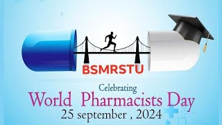 World Pharmacist Day Seminar2024SpeakerMd Mehedi Hasan Organised by Dept of Pharmacy BSMRSTU [upl. by Inaffit]