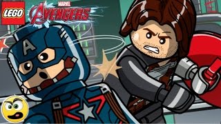 LEGO Avengers  Os Vingadores  EXTRAS 02  CAPITÃO AMÉRICA FILME [upl. by Oflodor]