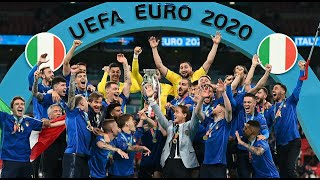 LITALIA È CAMPIONE DEUROPA  LA CAVALCATA TRIONFALE DEGLI AZZURRI  Da BRIVIDI [upl. by Leirad]