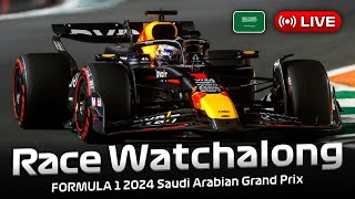 LIVE FORMULA 1 Saudi Arabian Grand Prix 2024  RACE Watchalong  Live Timing [upl. by Assirt]