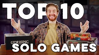 Top 10 Solo Board Games [upl. by Nanette255]