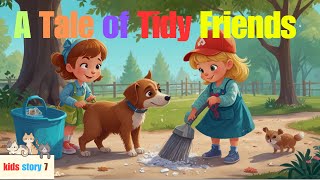 A Tale of Tidy Friends Kids animation story  Kids story Best kids story 2024 Kids short story [upl. by Leibrag142]