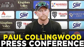 Paul Collingwood Press Conference  Pakistan vs England  2nd Test Day 3 2024  PCB  M3G1K [upl. by Apoor]