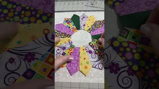 Making a Dresden Quilt Block quilting sewing [upl. by Noitna830]