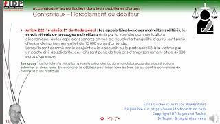 Contentieux amp recouvrement dimpayés  extrait 1 [upl. by Avah]