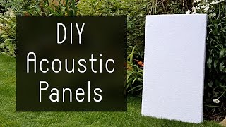 How to Make High Performance Sound Absorption Panels for 5 [upl. by Phare325]