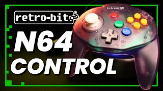 El Control más BARATO del N64 🎮🤑  RetroBit Tribute64 Nintendo 64 Control MODERNO de N64 [upl. by Kraft]