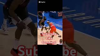 Shai Gilgeous Alexander cross over on James Harden 😱😳 nba shortsfeed jamesharden shorts [upl. by Cherish789]