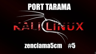 Kali Linux  Port Tarama Zenmap Nmap [upl. by Kornher]