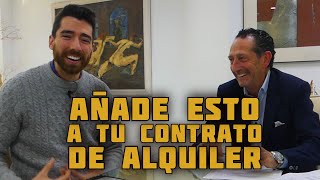 17 Cláusulas GRATIS para tu Contrato de ALQUILER Abogado Experto en Inmuebles [upl. by Milburt]