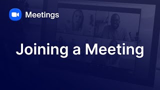 Joining a Zoom Meeting [upl. by Ikcaj]