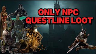 Dark Souls but with NPC Quest line loot only [upl. by Essenaj502]